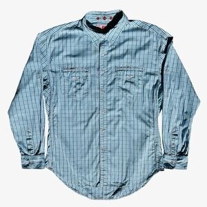 Robert Graham Shirt Mens XXL Plaid Western Preppy Button Freshly Laundered